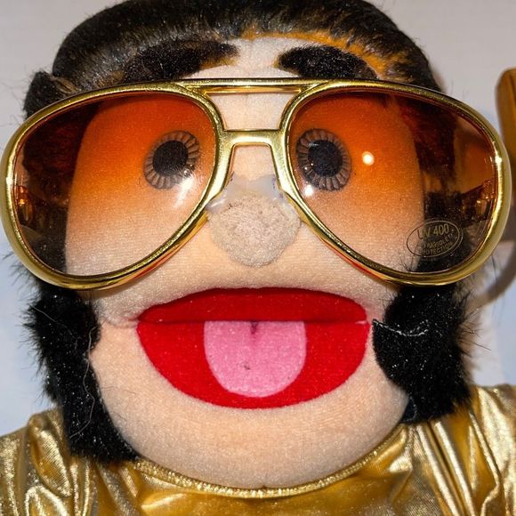 Elvis? Hand Puppet Adult Man 15” Hand Puppet Story Time - Picture 6 of 14